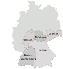 Deutschlandkarte
